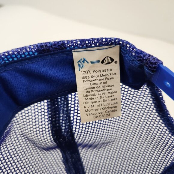 Hayes Dana Vintage Trucker Hats Perfect Circle Rainbow Adjustable - Picture 9 of 12